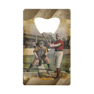 Baseball: Kredietkaart Flessenopener