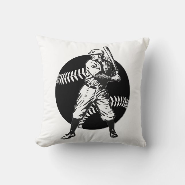 Baseball: Kussen (Voorkant)
