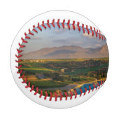 Baseball la balle de cricket est une boule solide et solide (Devant Gauche)