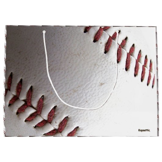 Baseball Large Cadeautasje (Achterkant)
