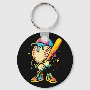 Baseball Lifestyle 101 Kleding Jeugd Baseball Drip Sleutelhanger