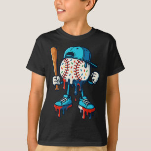 Baseball Lifestyle 101 Kleding Jeugd Baseball Drip T-shirt
