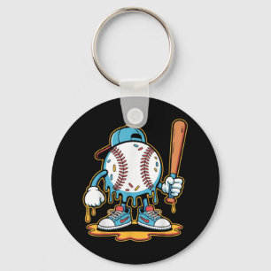 Baseball Lifestyle 101 T-shirt Jeugd Baseball Drip Sleutelhanger