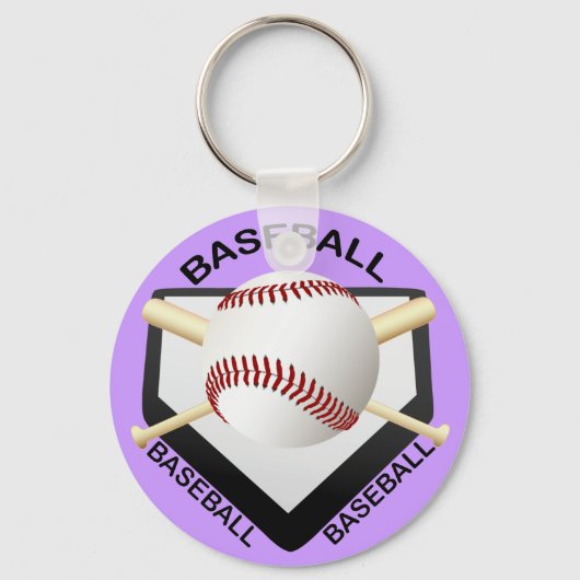 BASEBALL-LOGO SLEUTELHANGER (Voorkant)