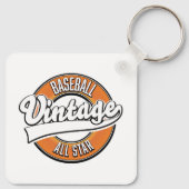 Baseball logo. sleutelhanger (Achterkant)
