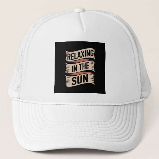 Baseball Logo Trucker Hat Trucker Pet (Voorkant)