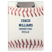 Baseball-look op maat klembord (Voorkant)