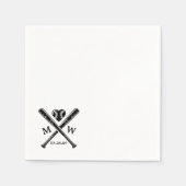 Baseball Love Servet (Voorkant)