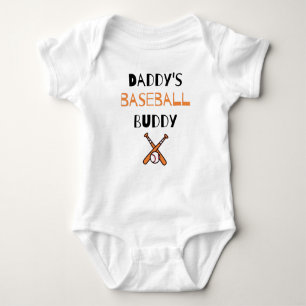Baseball Lover Gezegde: Papa's Baseball Buddy Romper
