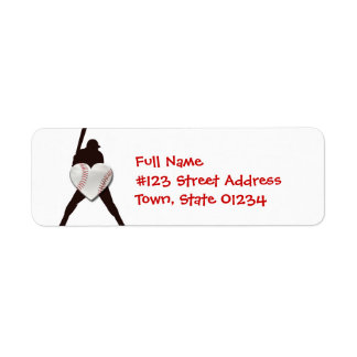 Baseball Lover Mailing Labels