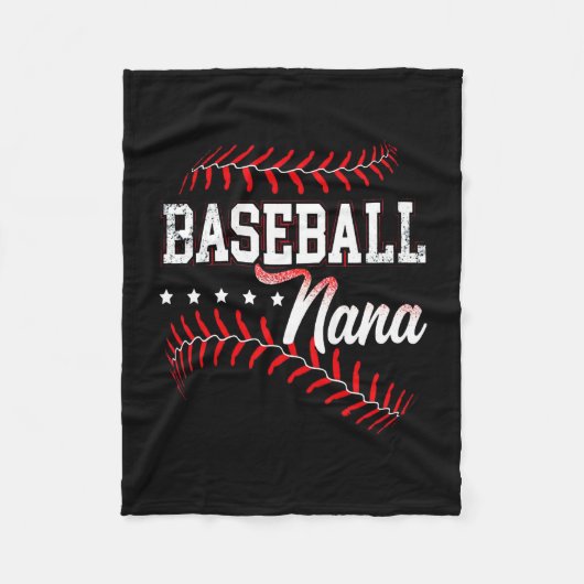 Baseball Lover | Mijn favoriete speler roept me Na Fleece Deken (Voorkant)