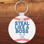 Baseball Lover Sleutelhanger (Voorkant)