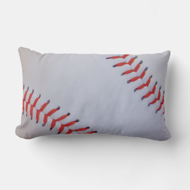 Baseball Lumbar Pillow Kussen (Voorkant)