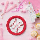 Baseball Ma 7-inch Bord papier (Feest)