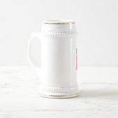 Baseball Ma Beer Stein Bierpul (Voorkant links)