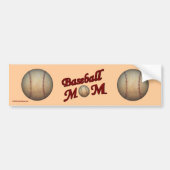 Baseball Ma Cute Bumpersticker (Voorkant)
