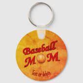 Baseball Ma Cute Personated Sleutelhanger (Voorkant)