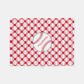 Baseball Ma Fleece Blanket (Voorkant (Horizontaal))