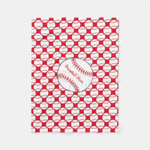 Baseball Ma Fleece Blanket