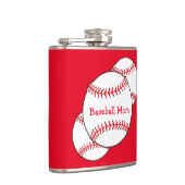 Baseball Mam Flask Heupfles (Rechts)