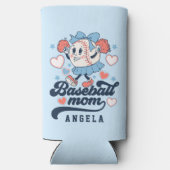 Baseball Mam Gepersonaliseerd (Achterkant)