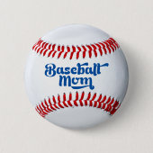 Baseball Mam Gift Button (Voorkant)