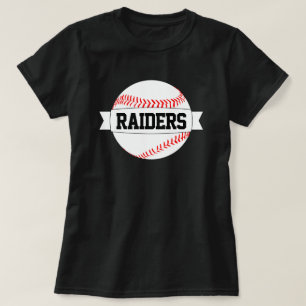 Baseball-mam of Fan Custom Team en Player Name T-shirt