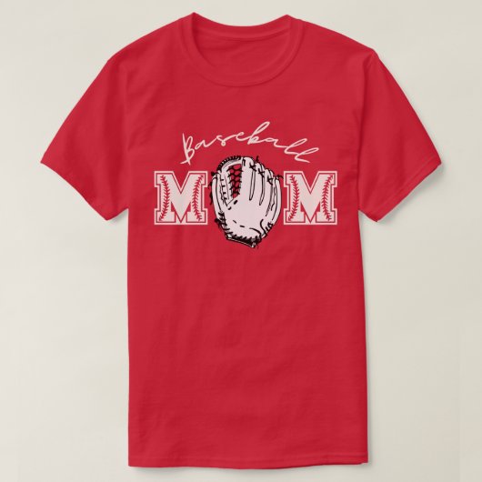 Baseball mama 7 t-shirt (Design voorkant)