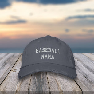 Baseball Mama Geborduurde Pet