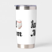Baseball mama geïsoleerde drinkbeker (Rechts)