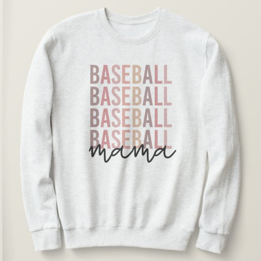 Baseball Mama | Giften van honkbal mam Trui (Design voorkant)