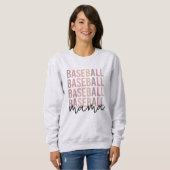 Baseball Mama | Giften van honkbal mam Trui (Voorkant volledig)