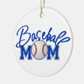Baseball mama keramisch ornament (Links)