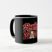 Baseball Mama Mok (Voorkant links)