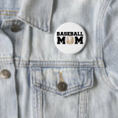 Baseball mama ronde button 5,7 cm (In situ)
