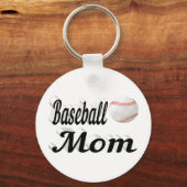 Baseball mama sleutelhanger (Voorkant)