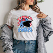 Baseball mama t-shirt
