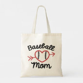 Baseball mama tote bag (Achterkant)