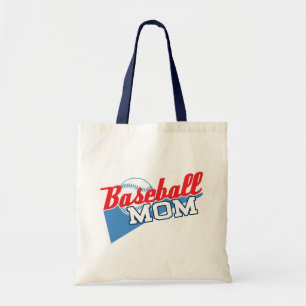 Baseball mama tote bag