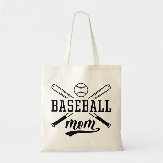 Baseball mama tote bag (Voorkant)