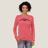 Baseball mama Tri-Blend shirt (Voorkant)