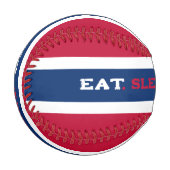 Baseball Manger. Dormir. Balle de baseball. Balle de baseba (Devant Gauche)