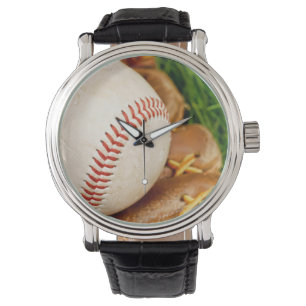 Baseball met Mitt Horloge