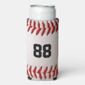 Baseball met  nummer (Seltzer Voorkant)