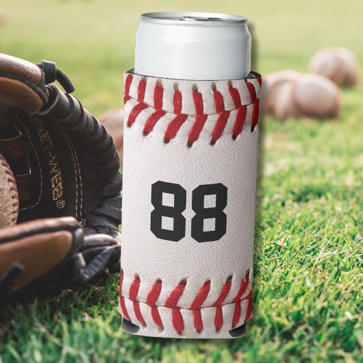 Baseball met  nummer