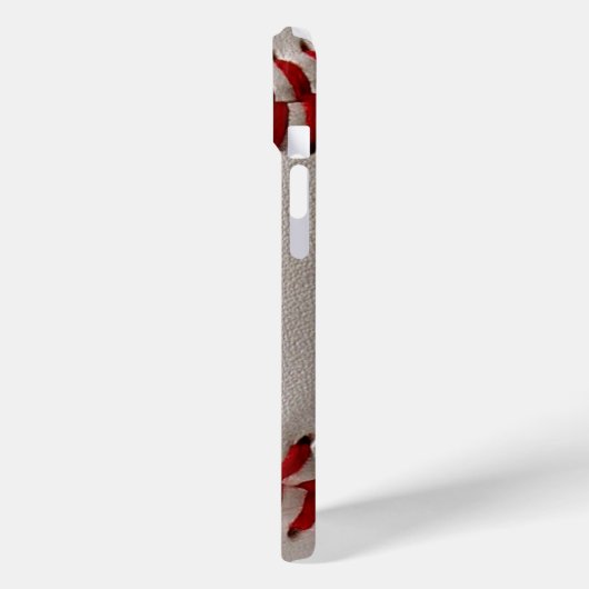 Baseball met  nummer Case-Mate iPhone case (Achterkant / Links)