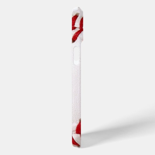 Baseball met nummer Case-Mate iPhone case (Achterkant / Rechts)