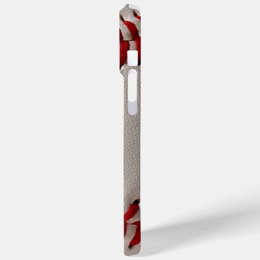 Baseball met  nummer Case-Mate iPhone case (Achterkant / Links)