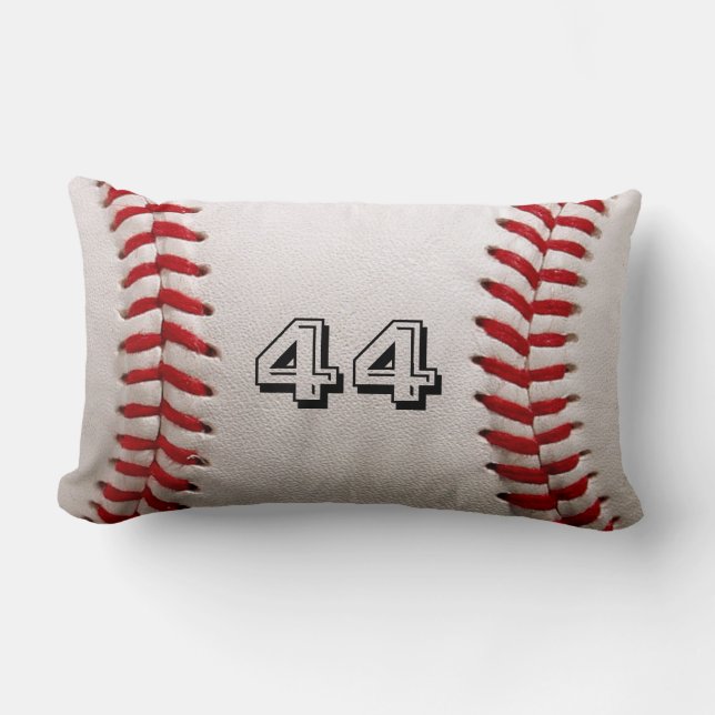 Baseball met  nummer kussen (Voorkant)