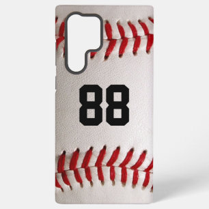 Baseball met nummer samsung galaxy hoesje